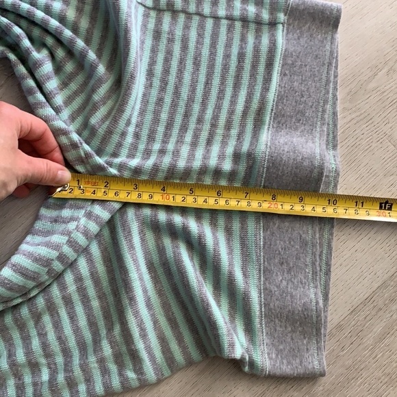 Victoria’s Secret Termal PJ’s teal gray metallic shimmer size XS cozy sleep - Picture 12 of 16